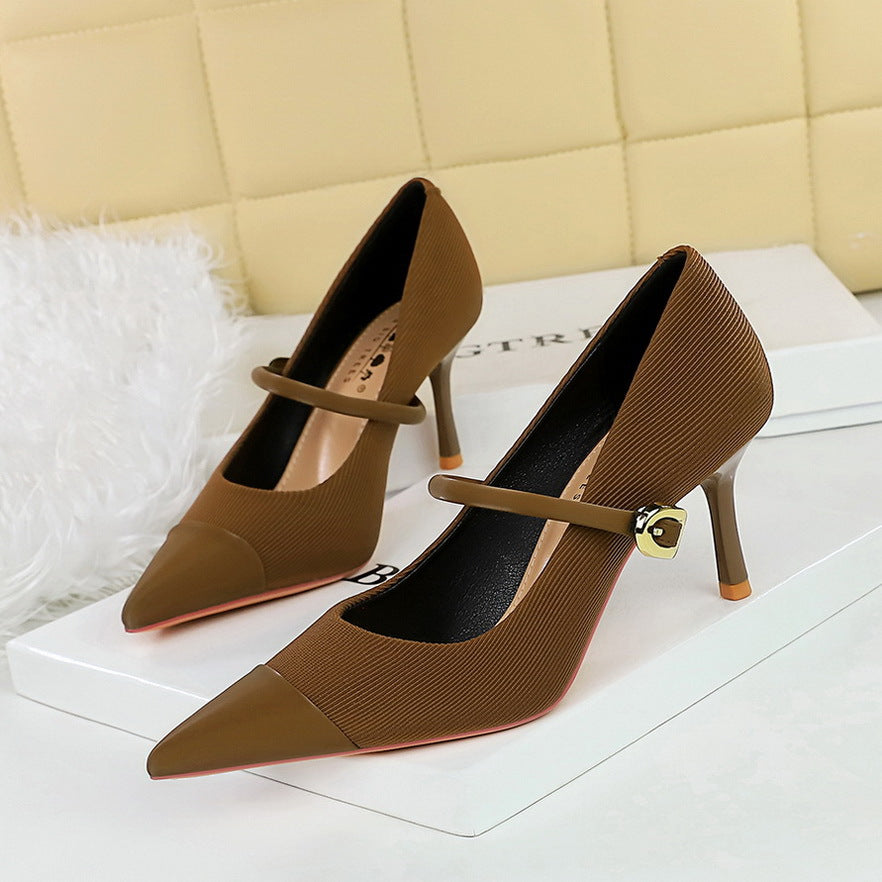 Women's Korean Style Fashion Banquet High Stiletto Women's Shoes