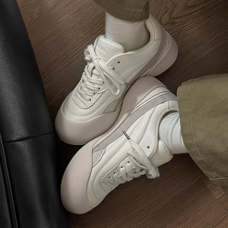 Men's Height Increasing Commuter Curve Wandering Wild Tide High-grade Men's Casual Shoes