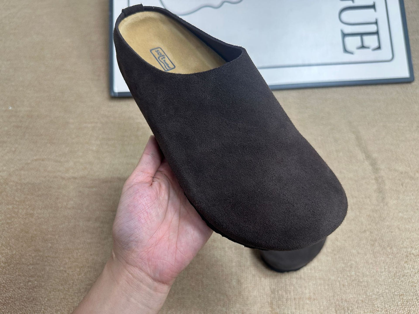 Closed Toe One Pedal Half Lazy Slippers