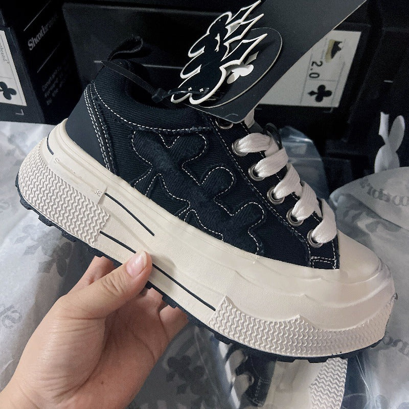 Women's & Men's Goods Wang He's Thick-soled Versatile Small Sneakers