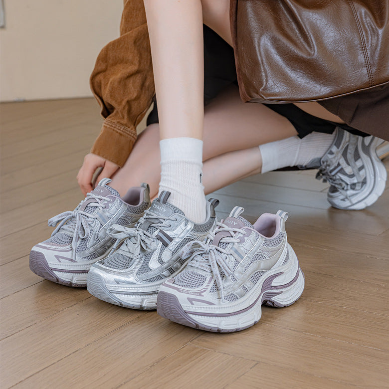 Dad Female Fashion Elevator Wild Sports Women's Casual Shoes