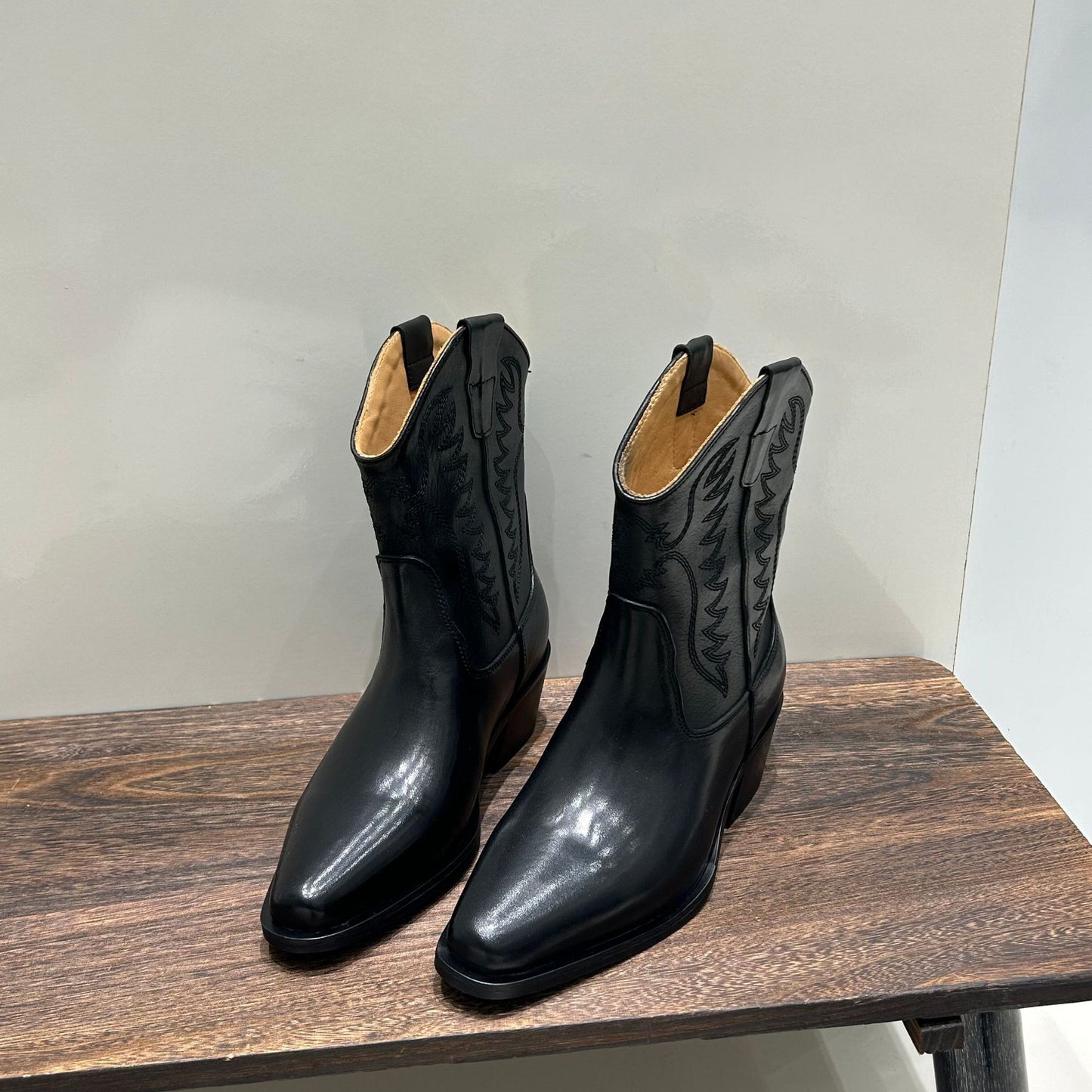 Women's For Knee-high Genuine Inside Outside Thick Mid Women's Leather Boots