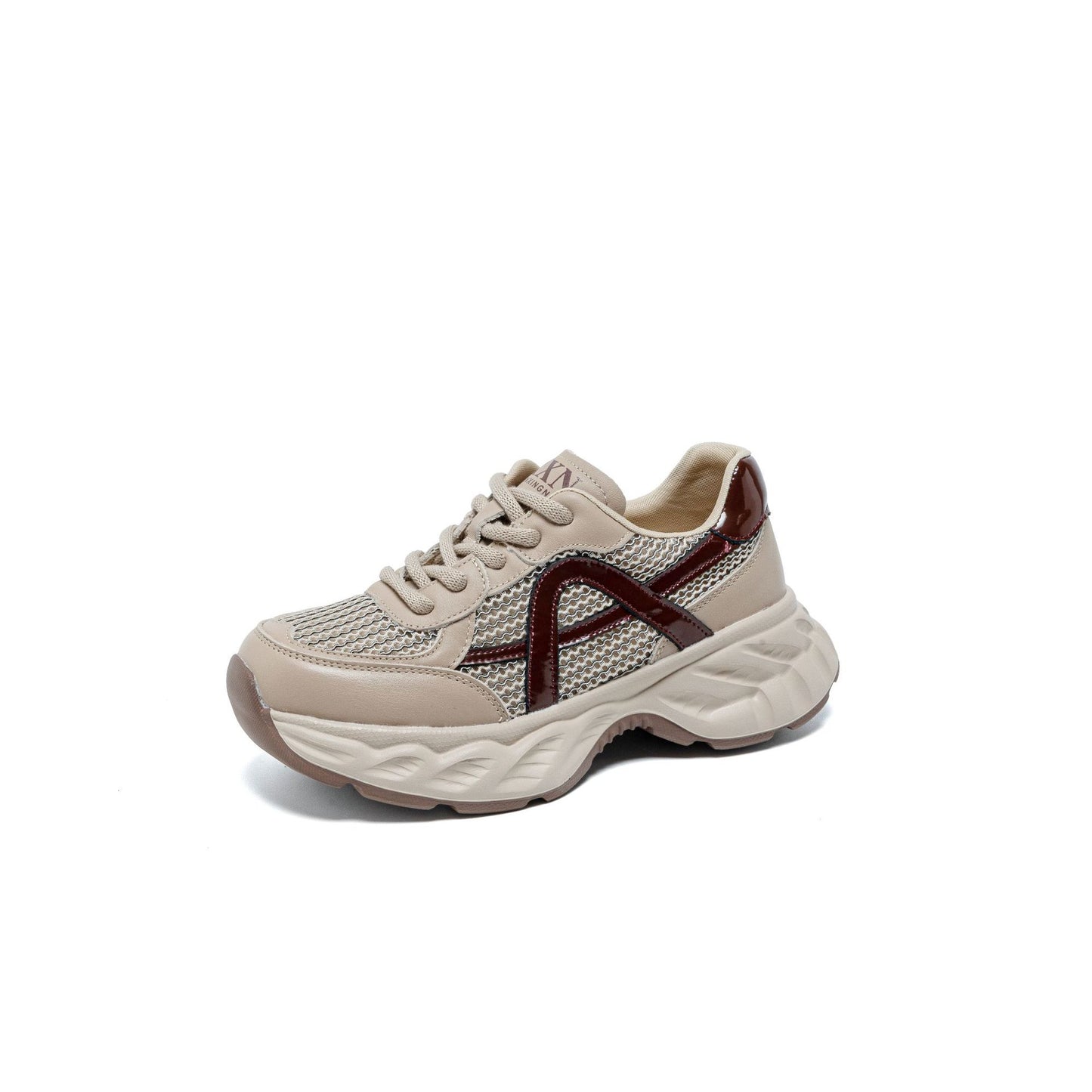 Women's Spring Dad Mesh Breathable Thick-soled Sports Women's Casual Shoes