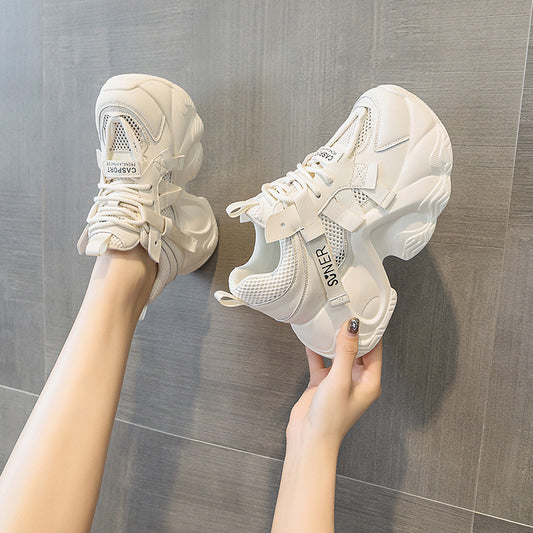 Women's Dad Platform Height Increasing Insole Fashion Men's Shoes