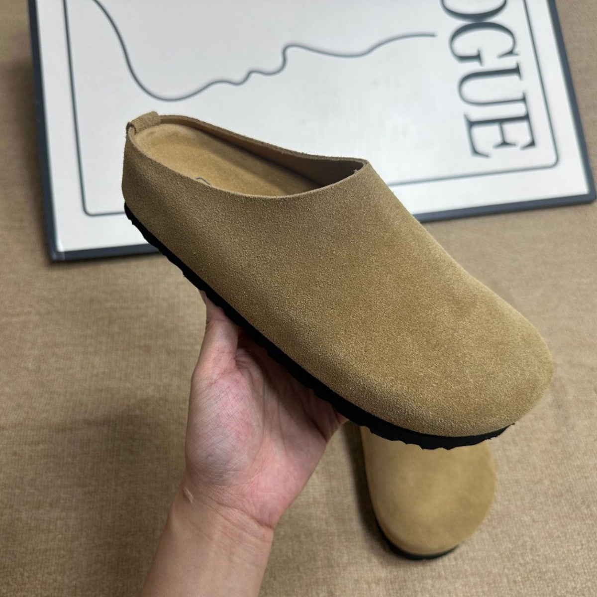 Closed Toe One Pedal Half Lazy Slippers