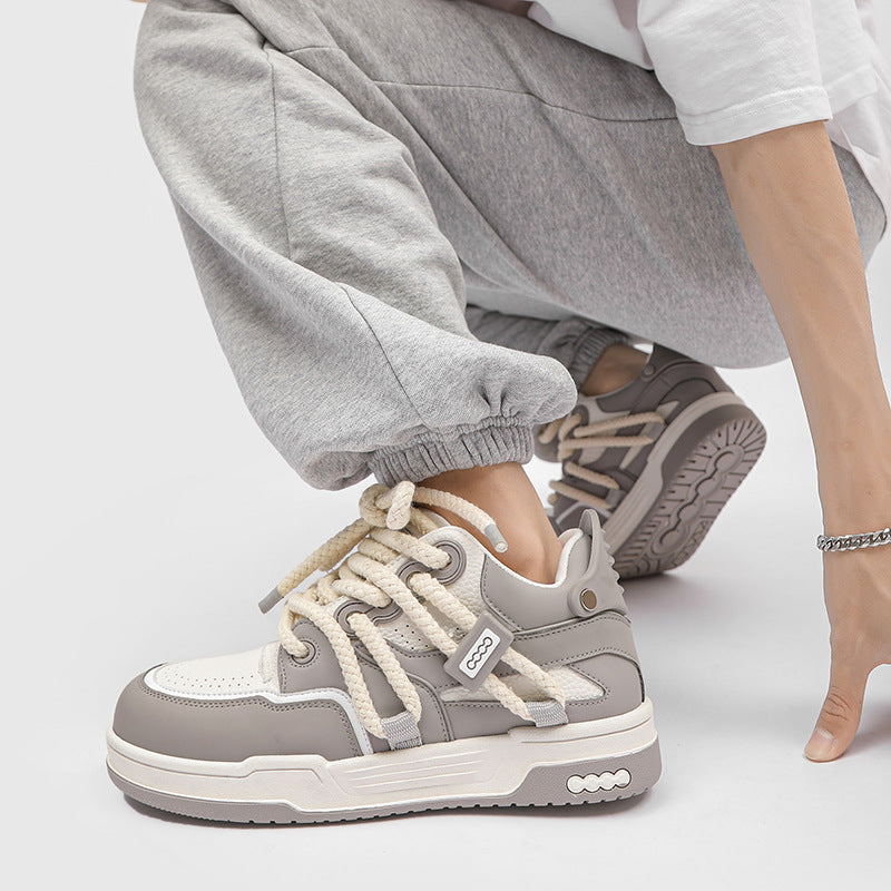 Lovers Niche Skateboard Unisex Trendy Platform Height Sneakers