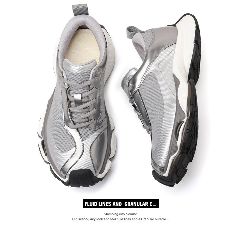 Popular Breathable Mesh Versatile Machete Dad Casual Shoes