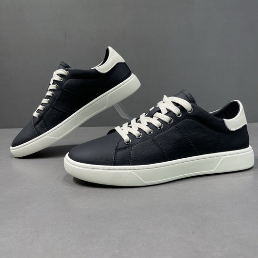 Men's Autumn Breathable White Flat Trendy Sports Men's Board Shoes