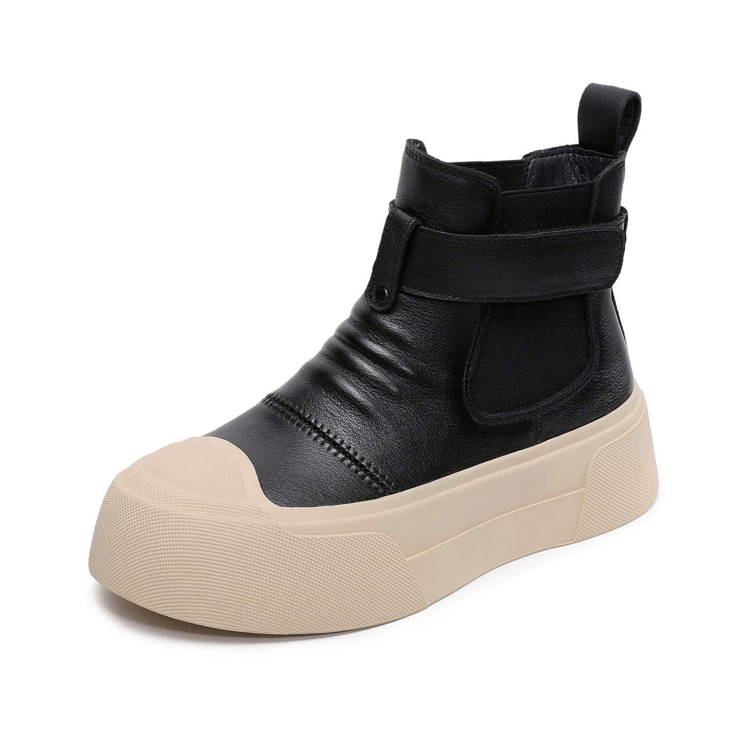 Women's Outdoor Platform Early Autumn Genuine Chelsea Women's Leather Boots