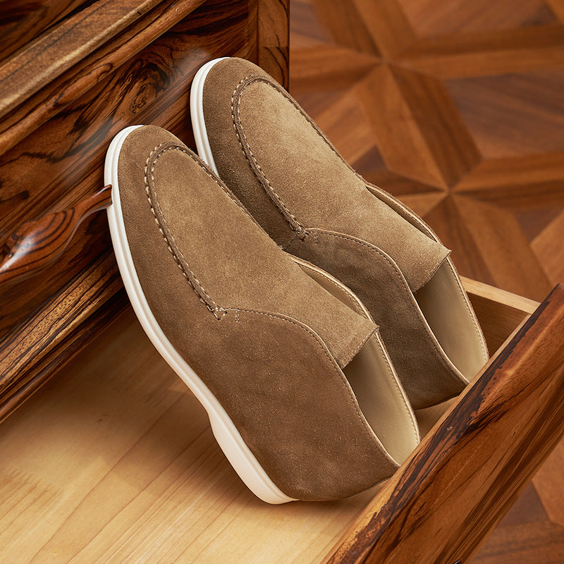 Men's Lightweight Comfortable Slip-on Lazy Cozy Sole Boots