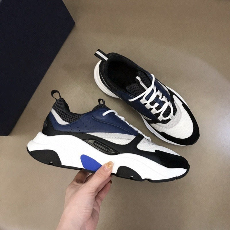 Running Thick Bottom Luminous Dad Fashionable Breathable Men's Casual Shoes