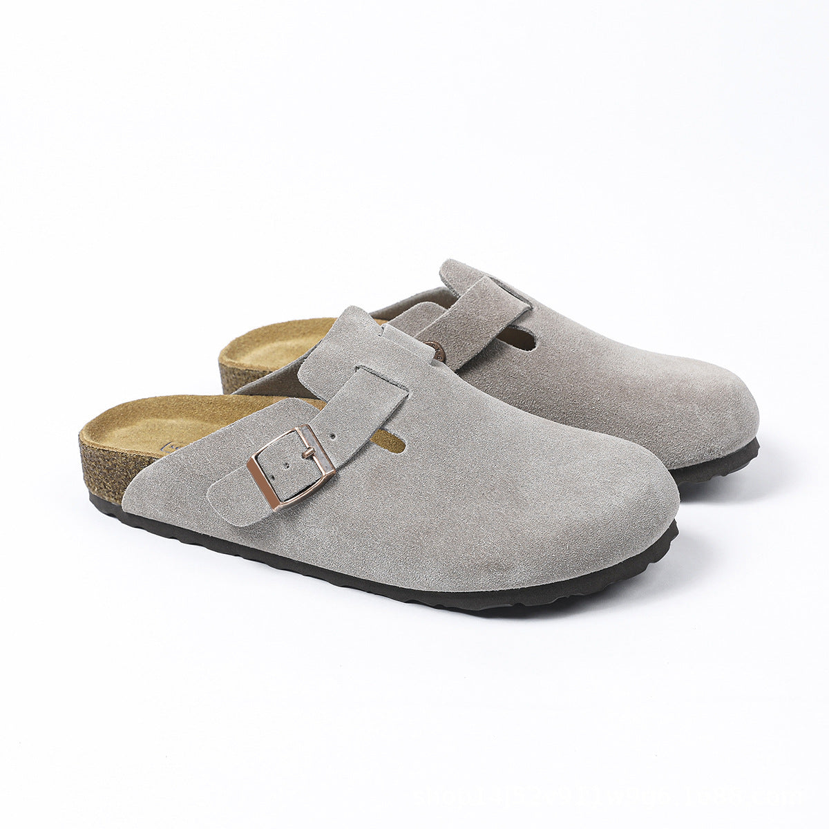 Women's & Men's Genuine Outdoor Leisure Pump Retro Half Platform Sandals