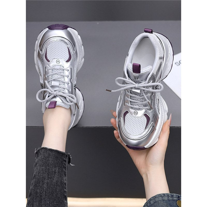 Women's Platform Dad Early Spring Design Soft Bottom Light Versatile Casual Shoes