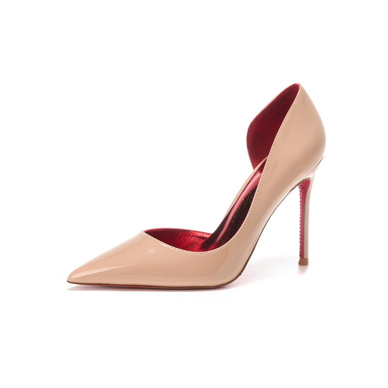 Women's Empty High Beautiful Wedding Black Nude Women's Shoes