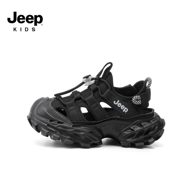 Children's Sports White Boys Breathable Soft Bottom Kid's Sandals