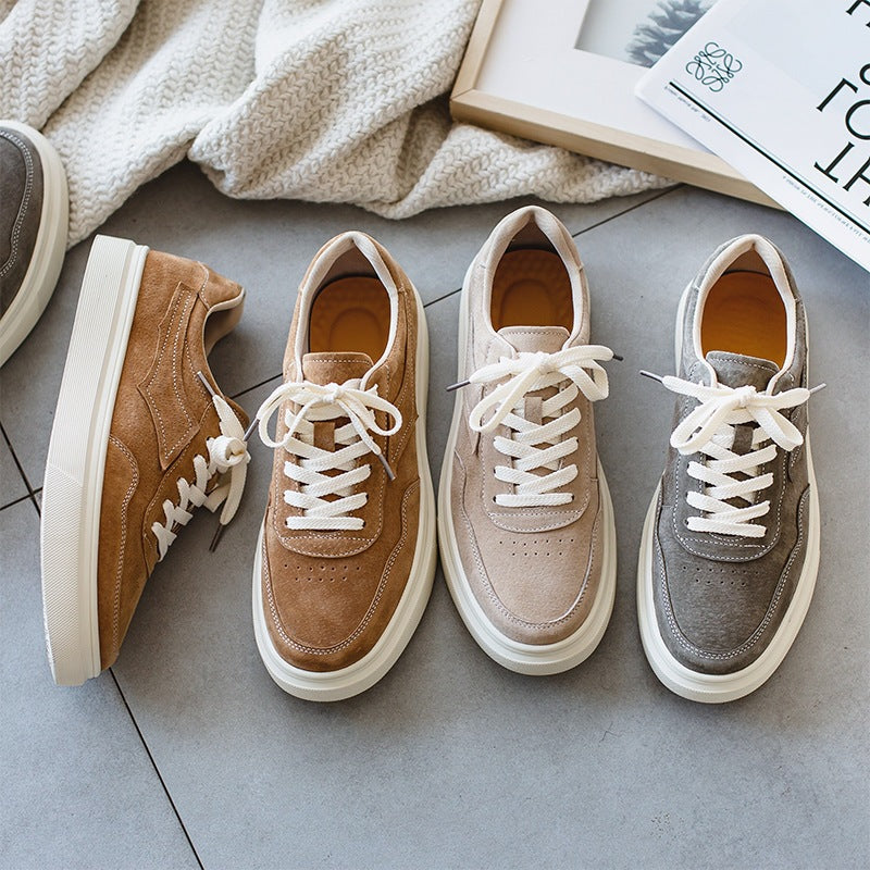 Graceful Men's Summer Retro Fashion White Men's Shoes