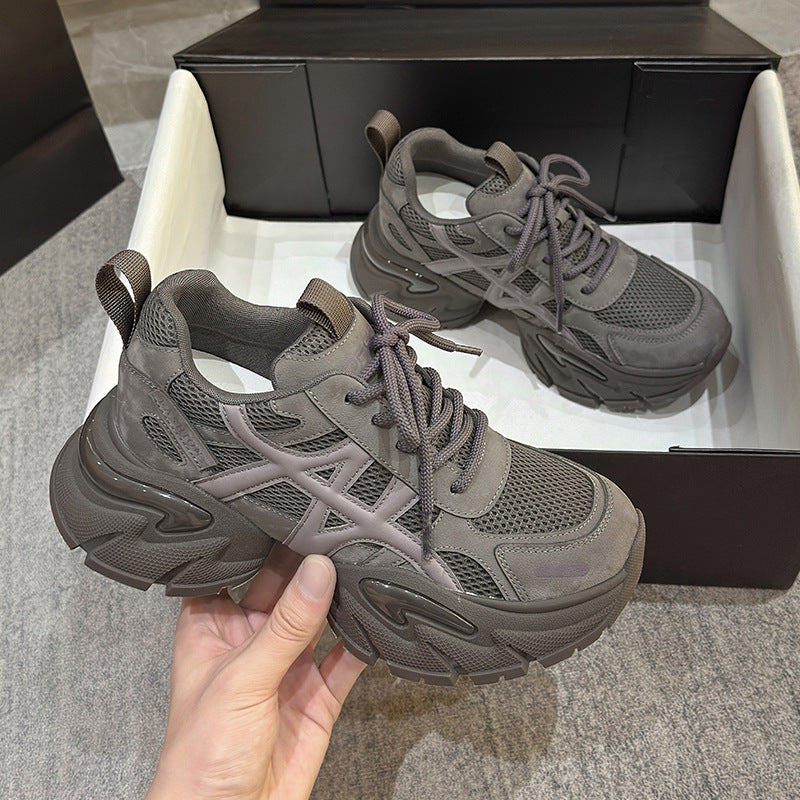 Women's Dad Raise The Bottom Fashion Platform Sneakers