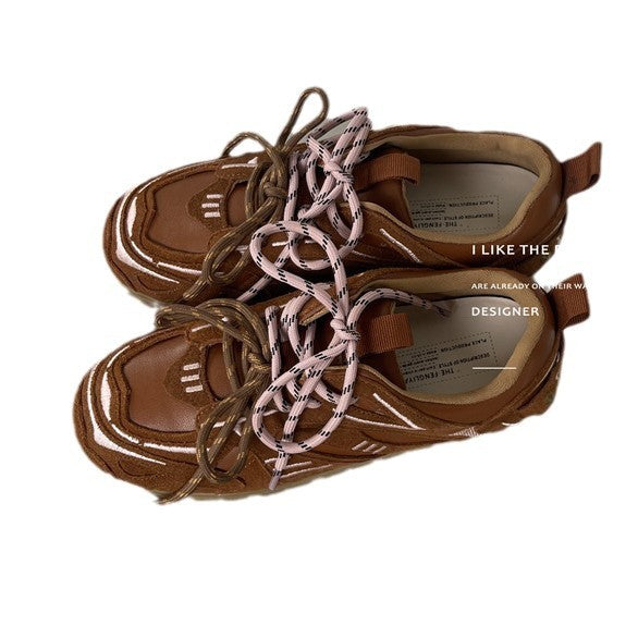 Simple Design German Training Autumn Versatile Platform Casual Shoes