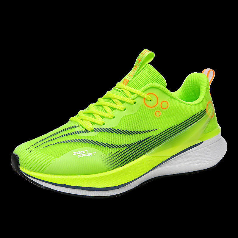 Men's Red Rabbit Carbon Plate Really Popular Professional Running Breathable Green Men's Sports Shoes