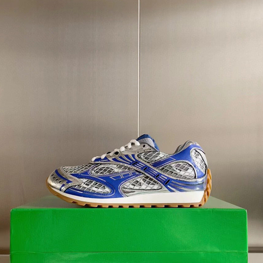 Top Version Sier Platform Dad Wang Women's Sports Shoes