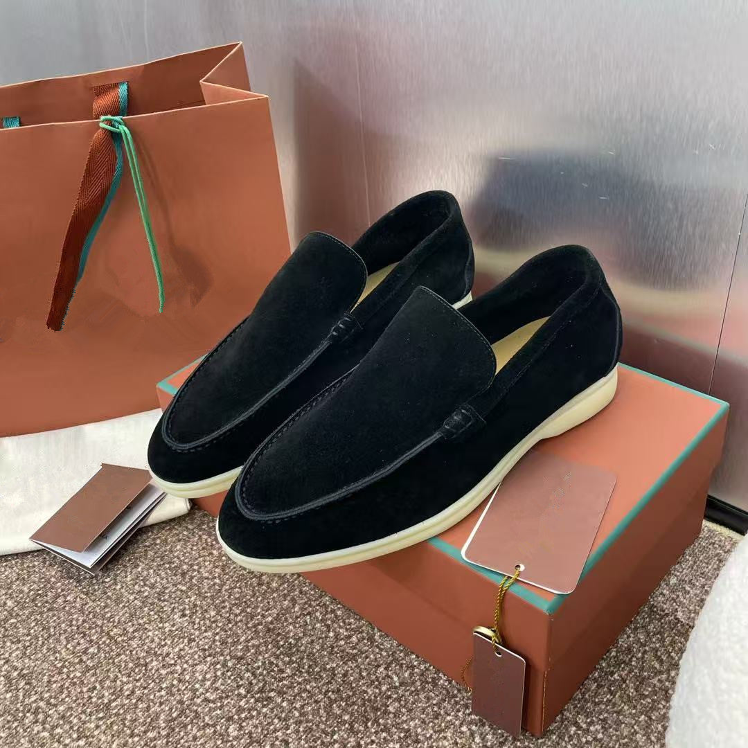 Women's & Men's Genuine Old Money Style High-grade Soft Bottom Large Women's Fashion Shoes