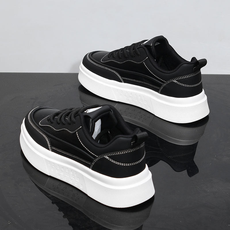 Men's Breathable Height Increasing Sports Muffin Platform Trendy Men's Casual Shoes