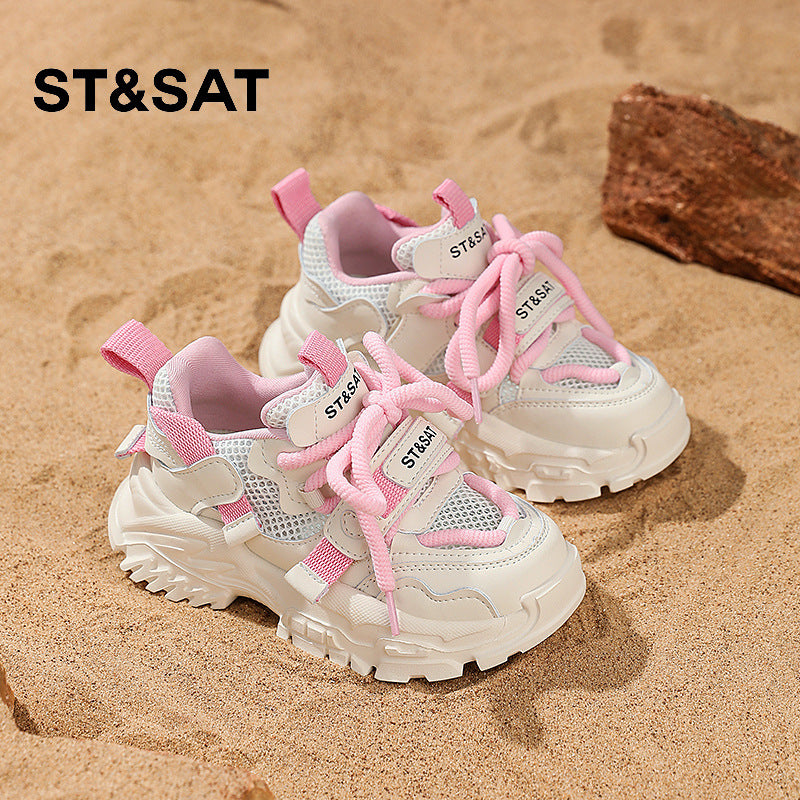 Children's Saturday Summer Breathable Mesh Running Children's Sports Shoes