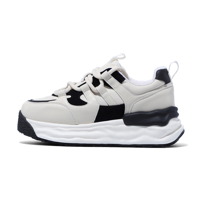 Women's Bread Korean Style Big Head Autumn Platform Sneakers