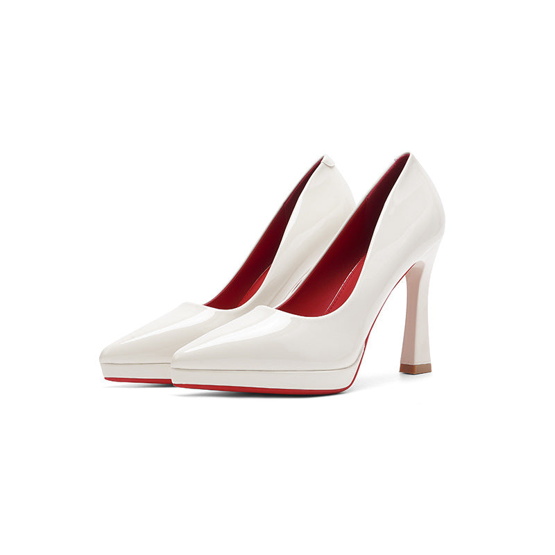 Women's Stiletto High Waterproof Platform Not Tired Feet Professional Women's Fashion Shoes