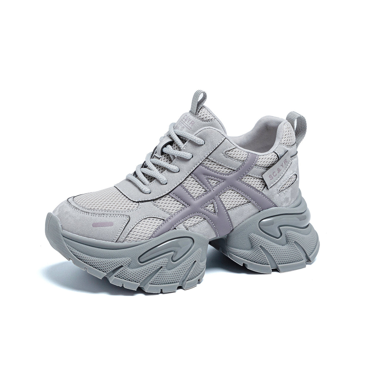 Women's Dad Autumn Subnet Surface Breathable Sports Casual Shoes