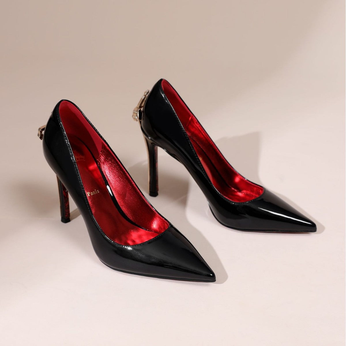 Low-cut Stilettos Red Bottom Man Attracted Sexy Heels