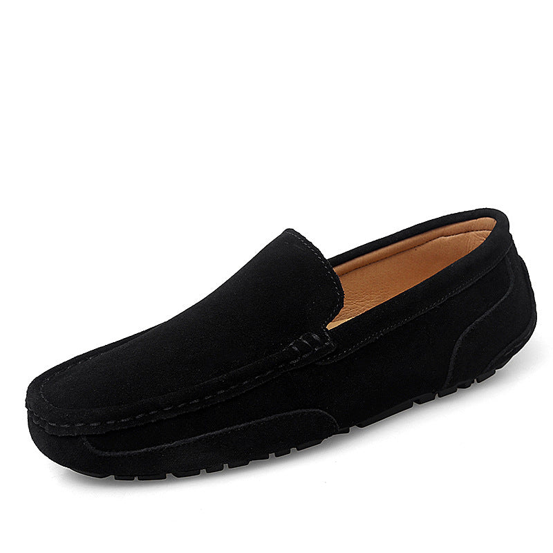 Men's Plus Size Fashion Veet Padded Warm Doug Lightweight Lazy Men's Shoes