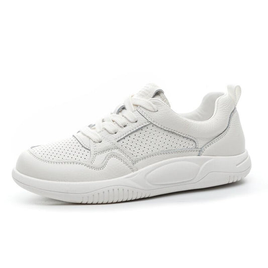 Women's White Soft Bottom Wild Sports Leisure Women's Board Shoes