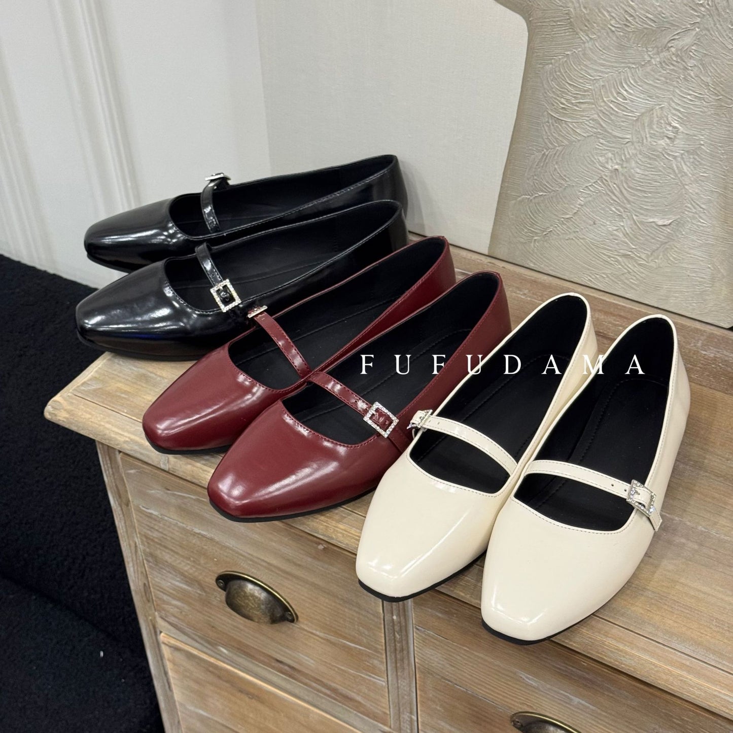 Women's Jane Square Head Pumps Shallow Mouth Women's Casual Shoes