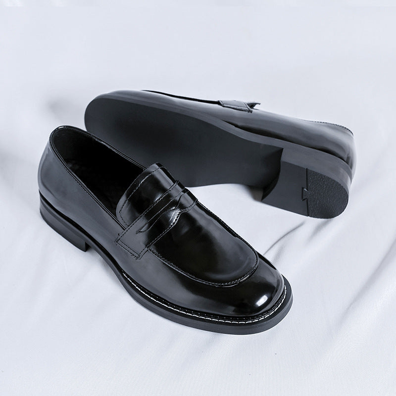 Men's Patent Slip On Outsole Slip-on Wedding Fashion Low Men's Shoes