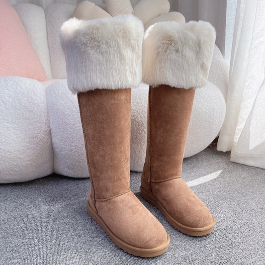 Women's Overknee Long Korean Style Thick Warm Snow Boots