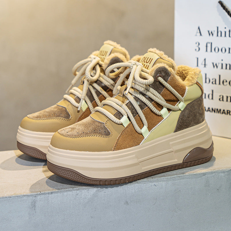 Insole Assorted Colors Fleece Version Insulated Sneakers