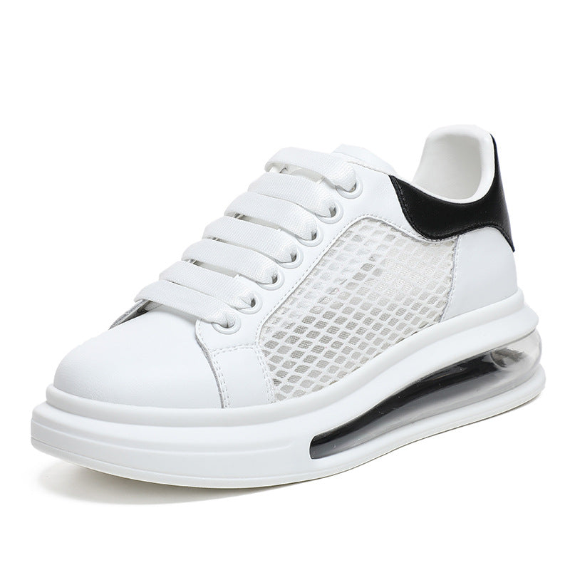 Female Lady Summer Breathable Mesh Plus Size Couple Air Casual Shoes