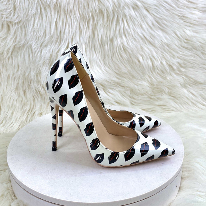 Women's High Pointed Toe Stiletto Low-cut Women's Fashion Shoes