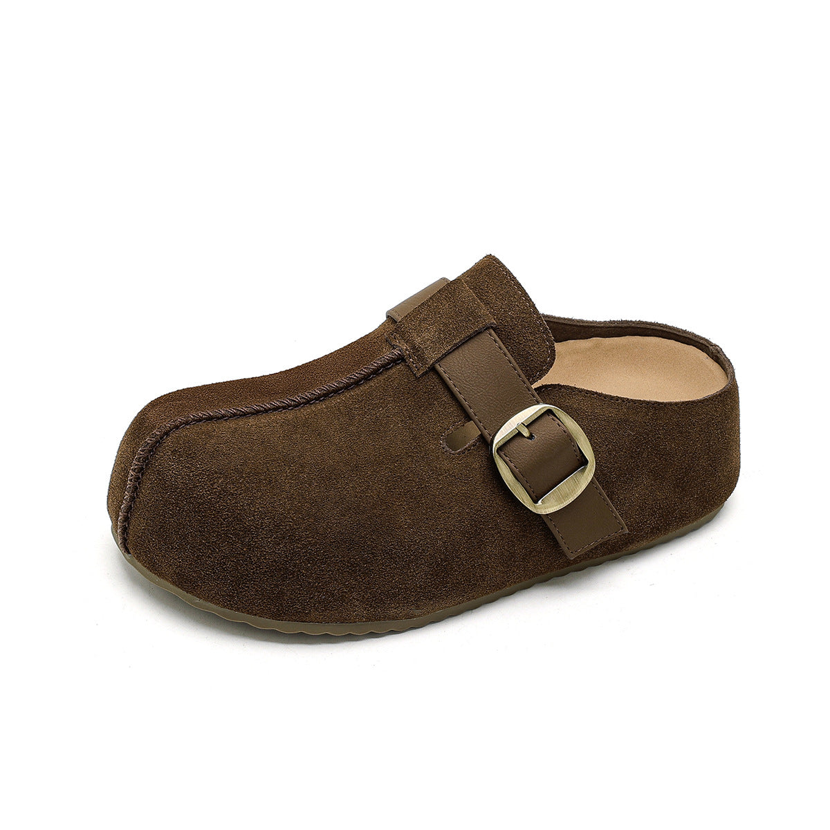 Women's Bottom Ugly Cute Closed Toe Half Slippers