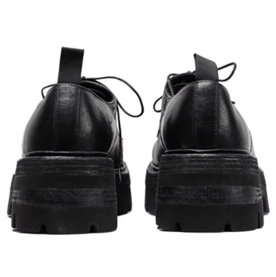Men's Zhang Thick-soled High-grade British Style Foam Bottom Cowhide Leather Shoes