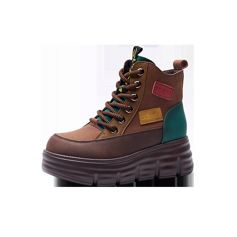 Women's Popular Martin Thick Platform Sports Boots