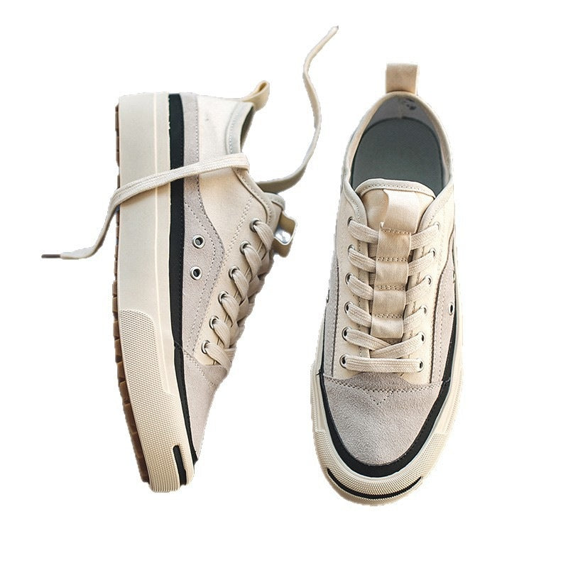 Men's Fashionable Summer Korean Style Street Retro Low Men's Canvas Shoes