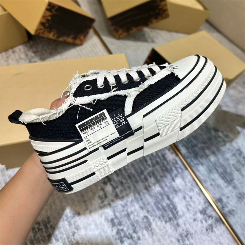 Women's Double Standard Beggar For Lovers Trendy Women's Canvas Shoes
