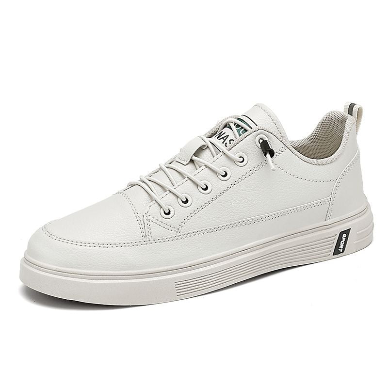 Men's Summer Breathable Waterproof White Trendy Versatile Sneakers