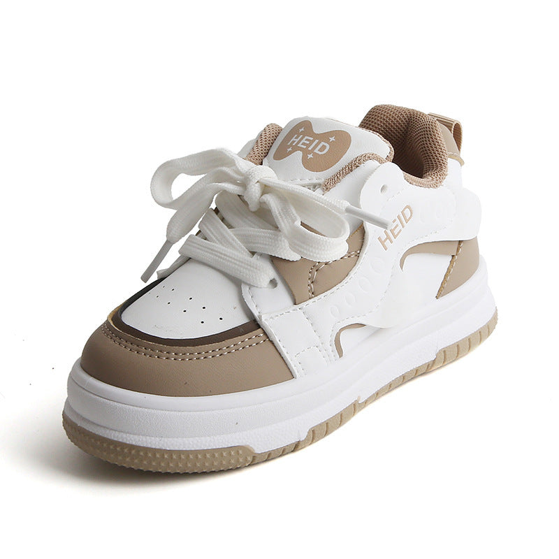 Children's Elegant Classy White For Single Kid's Sneakers