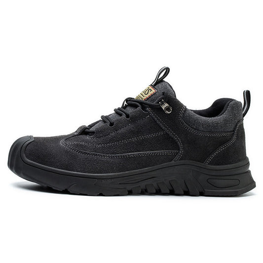 Men's Summer Steel Toe Cap Lightweight Deodorant Breathable Men's Canvas Shoes