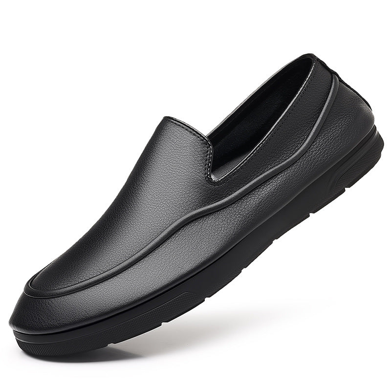 Men's Formal Wear Big Toe Thick Bottom Men's Casual Shoes