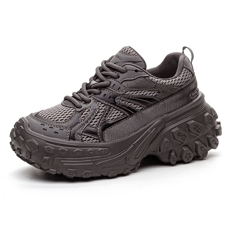 Women's Height Increasing Small Paris Resin Sole Sneakers