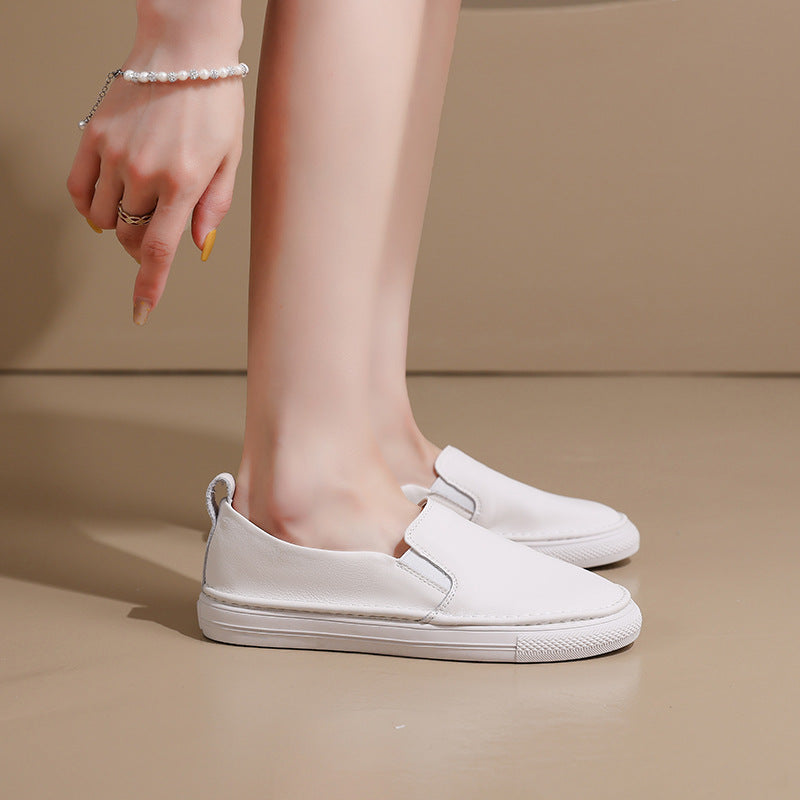Women's Wear Low-cut Breathable Summer Thin Flat Two-way Soft Women's Casual Shoes